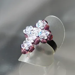  - Ring Charis -  - Laiton argenté